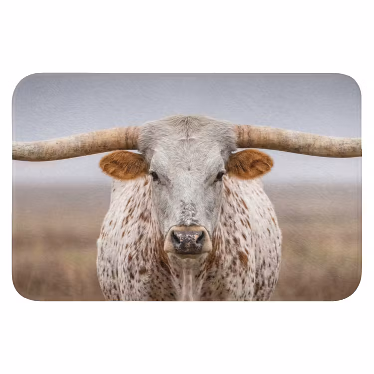 WC Mat - Longhorn - Grasveld - Dier — 1