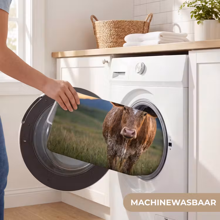 WC Mat - Longhorn - Landschap - Zonsondergang — 5