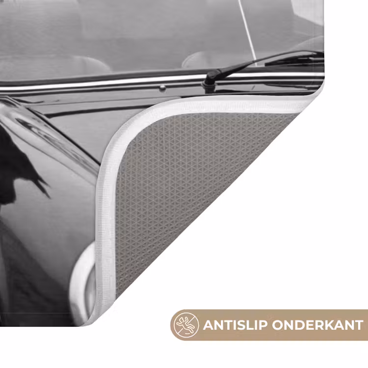 WC Mat - Paard - Auto - Zwart - Wit — 3