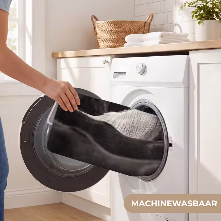 WC Mat - Paarden - Zwart - Wit - Kudde — 5