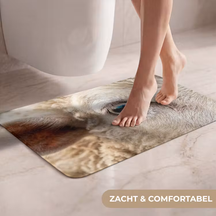 WC Mat - Schaap - Oog - Wit — 7