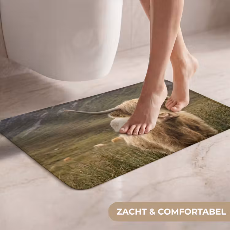WC Mat - Schotse hooglander - Bergen - Grasveld — 7