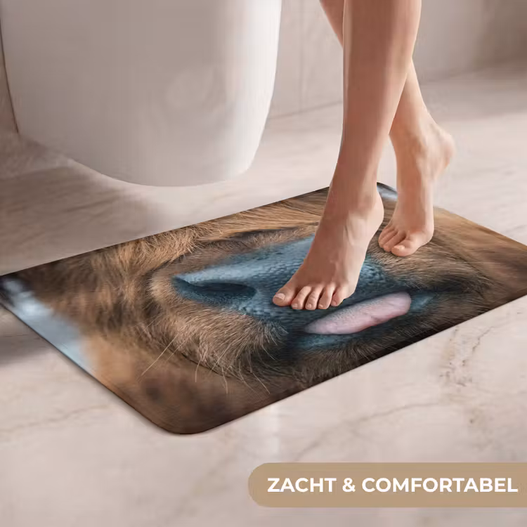 WC Mat - Schotse hooglander - Neus - Bruin — 7