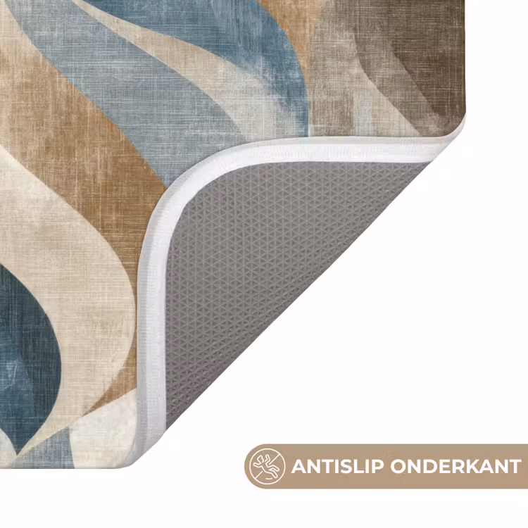 WC Mat - Abstract - Golven - Kleurrijk — 3