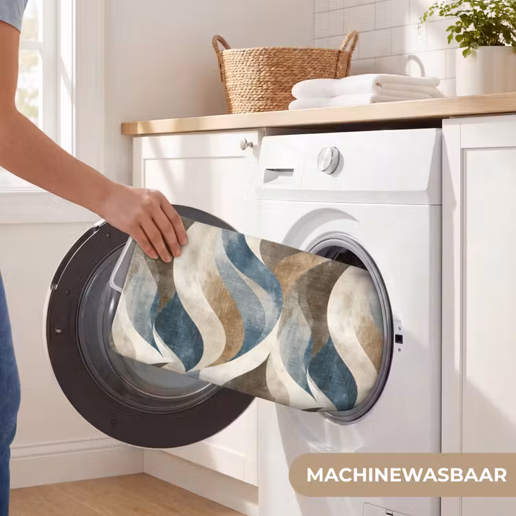 WC Mat - Abstract - Golven - Kleurrijk — 5