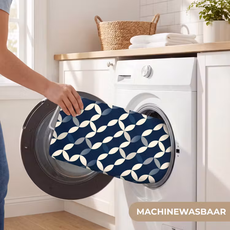 WC Mat - Abstract - Patroon - Blauw — 5