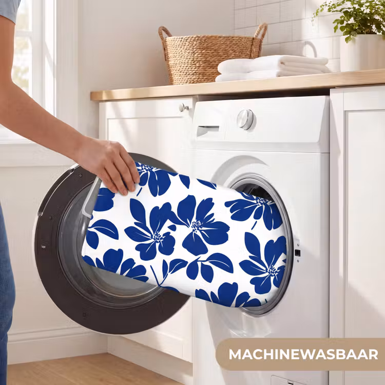WC Mat - Floraal - Modern - Blauw — 5