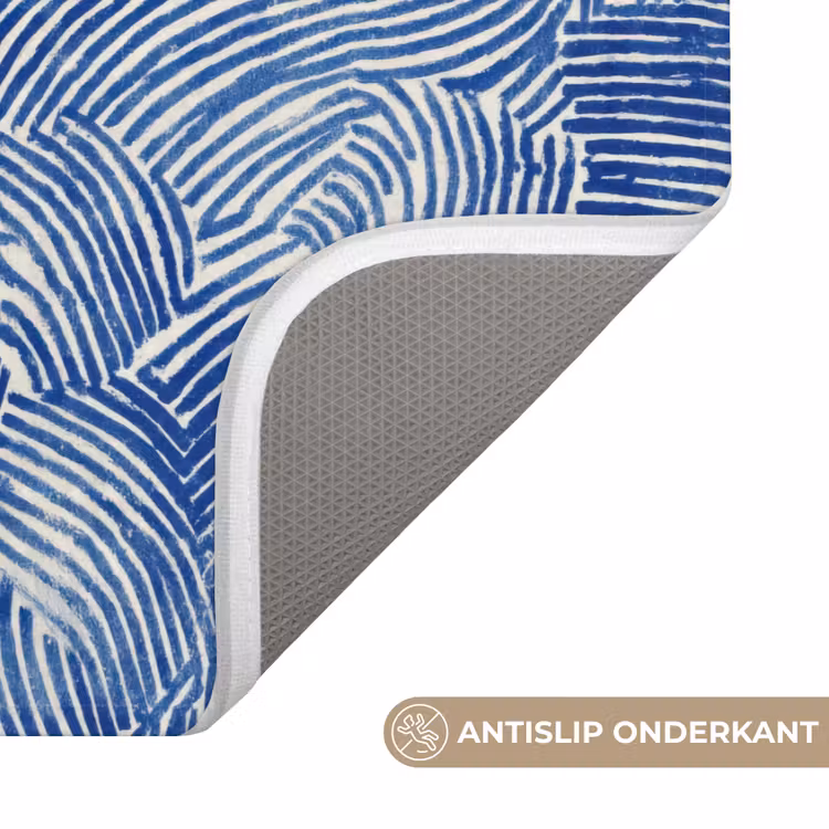 WC Mat - Modern - Abstract - Blauw — 3
