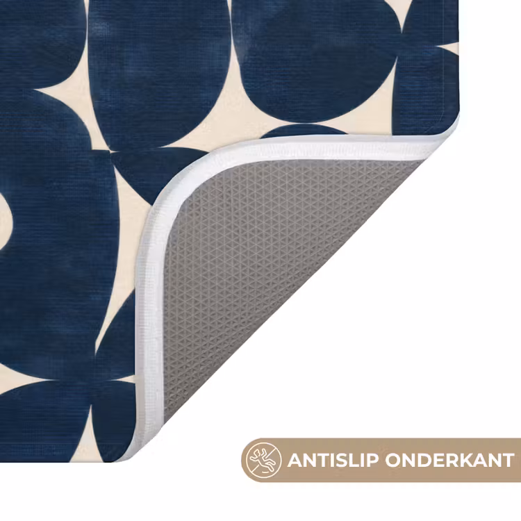 WC Mat - Modern - Geometrisch - Blauw — 3