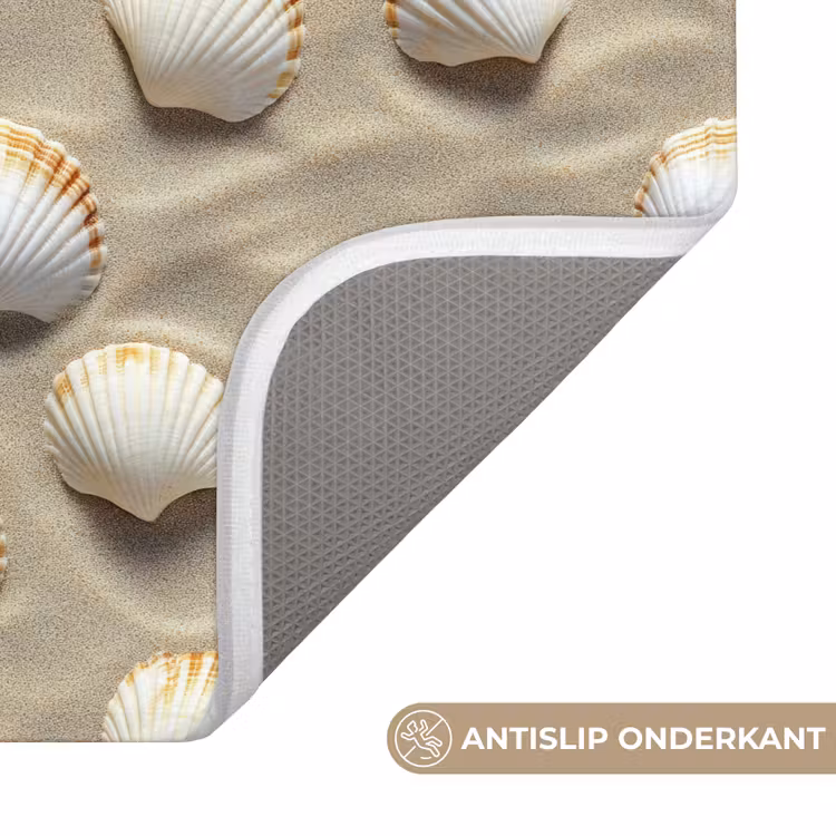 WC Mat - Schelpen - Zand - Maritiem — 3
