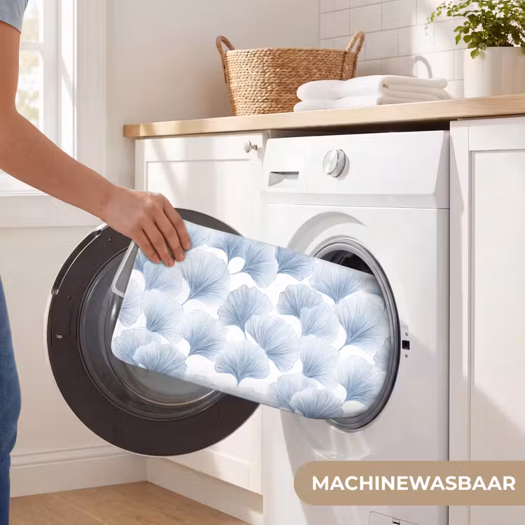 WC Mat - Waaier - Modern - Blauw — 5