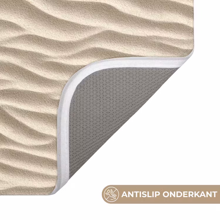 WC Mat - Zand - Golven - Beige — 3