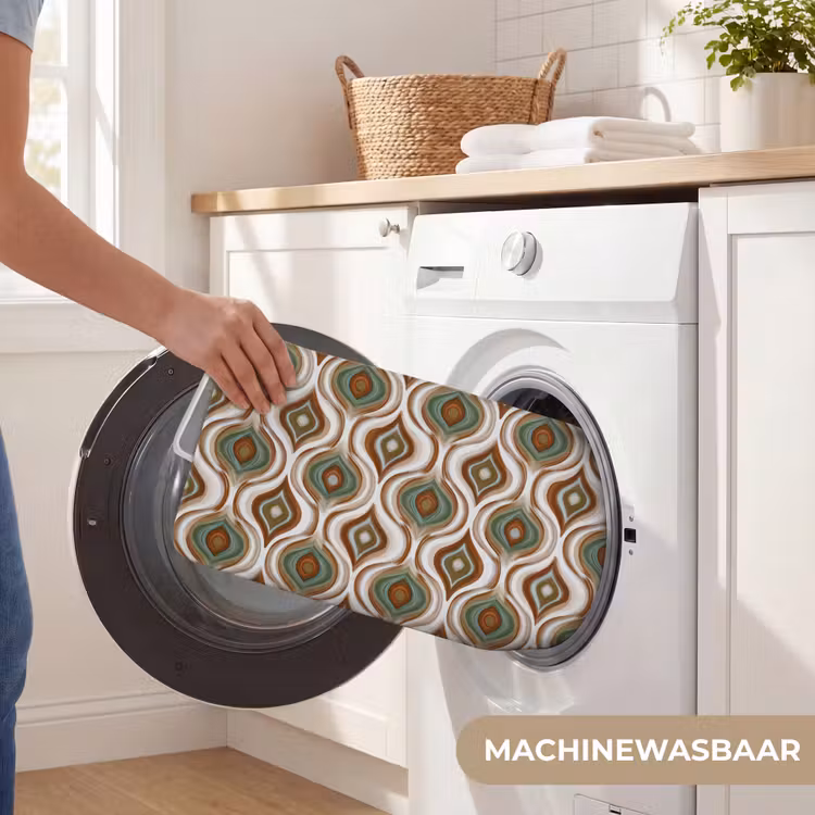 WC Mat - Motief - Patroon - Kleurrijk — 5