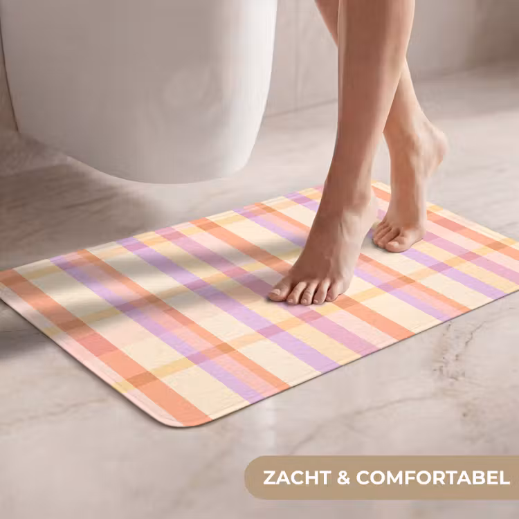 WC Mat - Pastel - uitpatroon - Geometrisch — 7