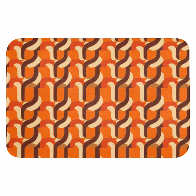 WC Mat - Retro - Modern - Kleurrijk — 1