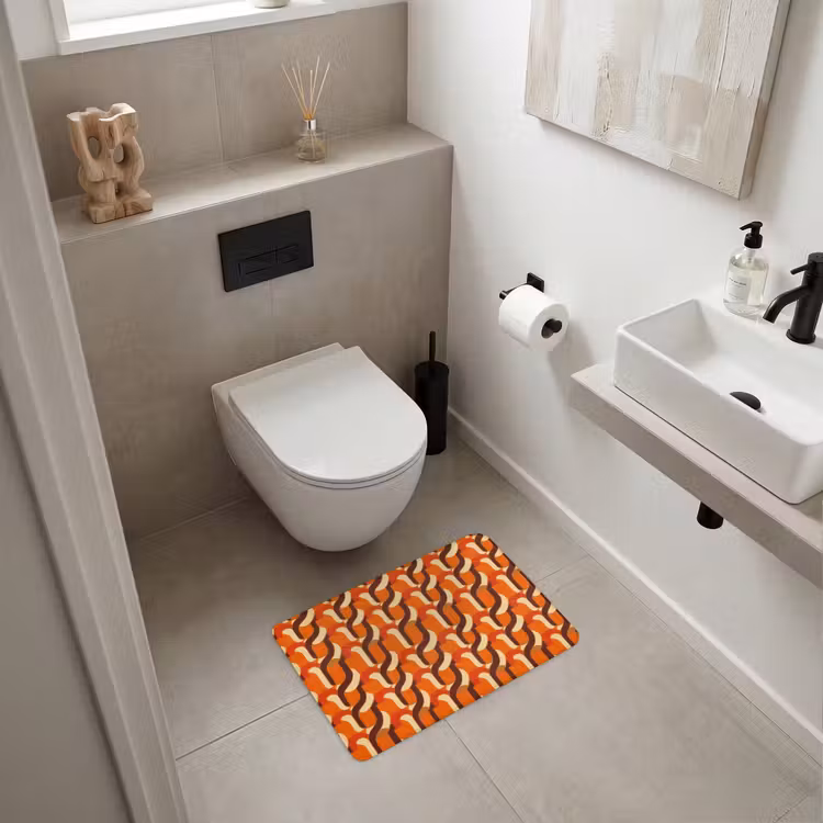 WC Mat - Retro - Modern - Kleurrijk — 6