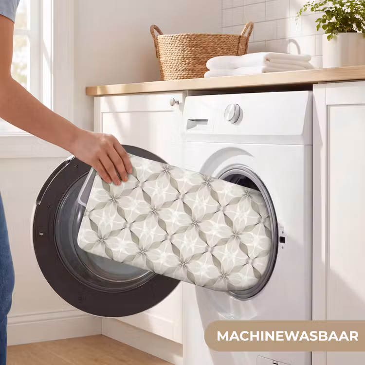 WC Mat - Grafisch - Patroon - Grijs — 5