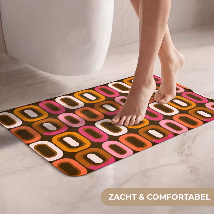 WC Mat - Modern - Retro - Kleurrijk — 7