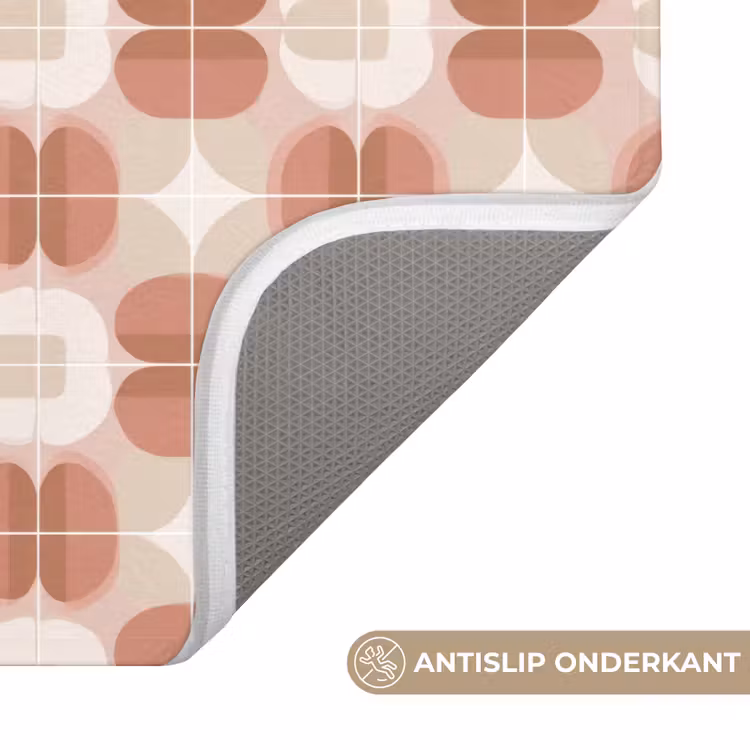 WC Mat - Retro - Klassiek - Roze — 3