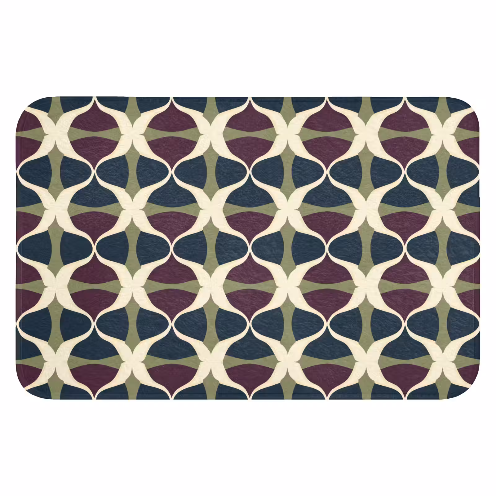 WC Mat - Abstract - Retro - Kleurrijk — 1
