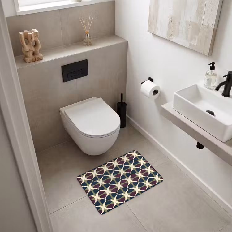 WC Mat - Abstract - Retro - Kleurrijk — 6