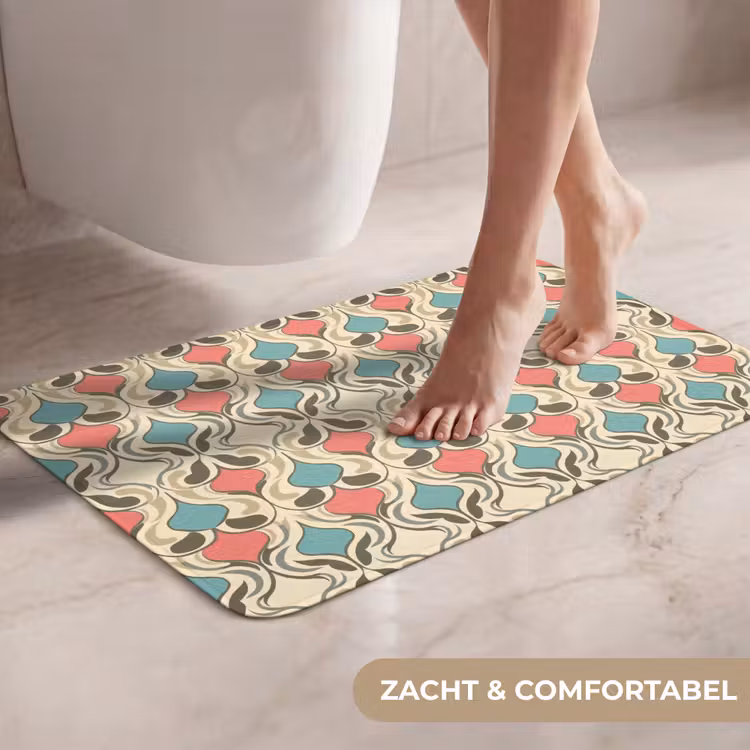 WC Mat - Barok - Retro - Kleurrijk — 7