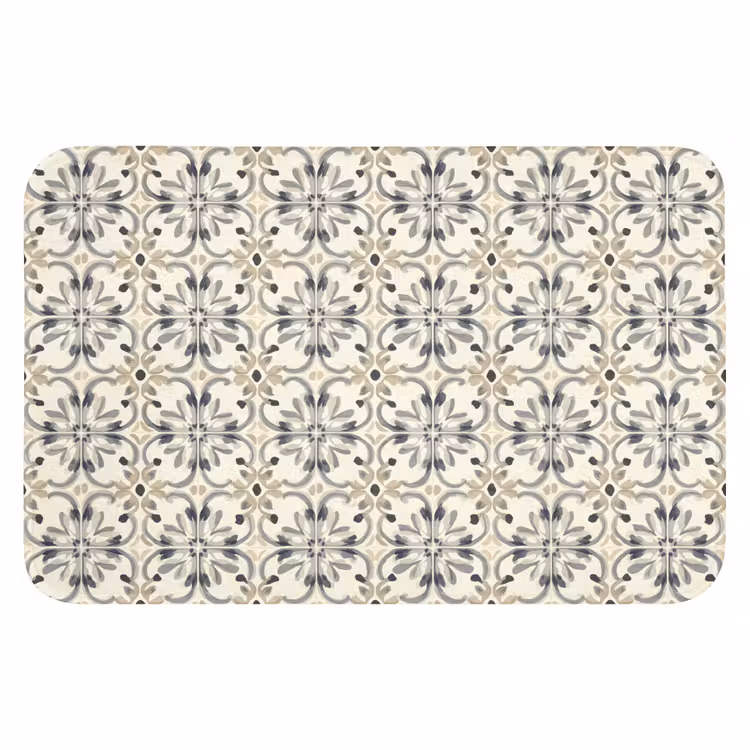 WC Mat - Floraal - Patroon - Kleurrijk — 1