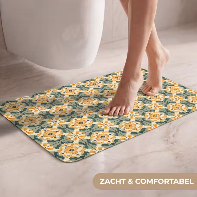 WC Mat - Keramiek - Verweerd - Kleurrijk — 7