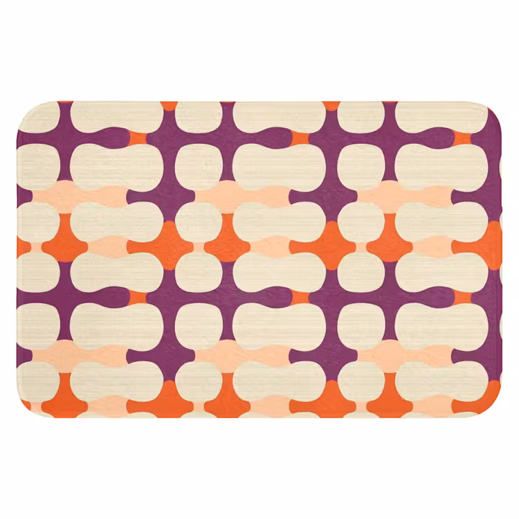 WC Mat - Modern - Patroon - Kleurrijk — 1