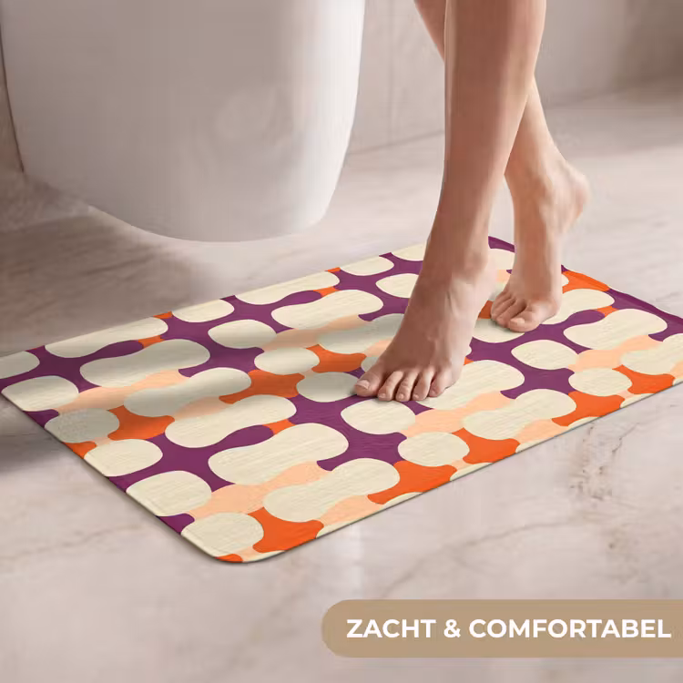 WC Mat - Modern - Patroon - Kleurrijk — 7