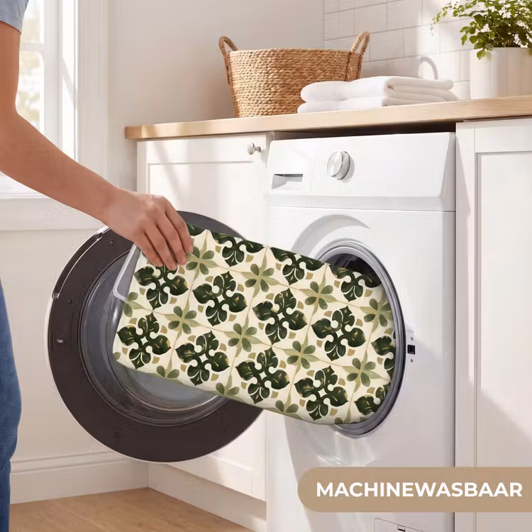 WC Mat - Patroon - Tegel - Groen — 5