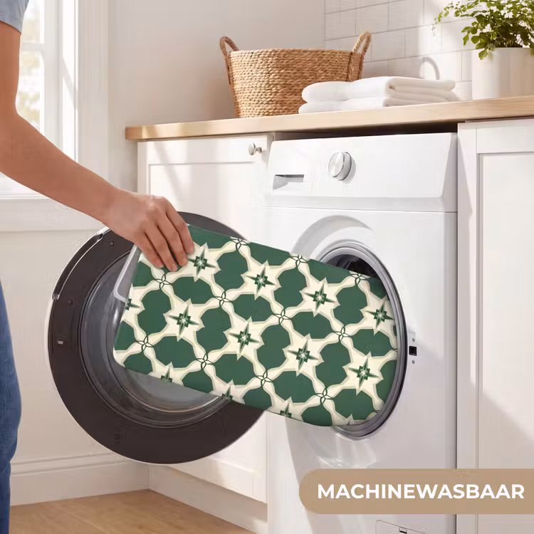 WC Mat - Tegel - Klassiek - Groen — 5
