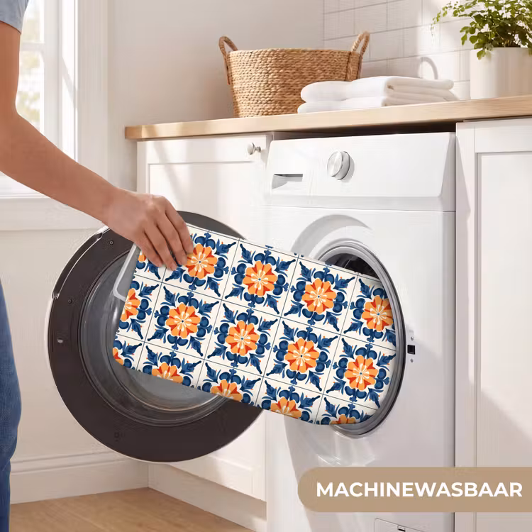 WC Mat - Traditioneel - Tegel - Oranje — 5