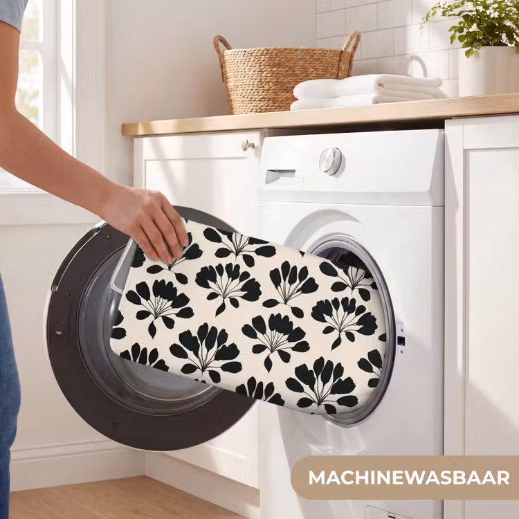 WC Mat - Abstract - Patroon - Zwart — 5