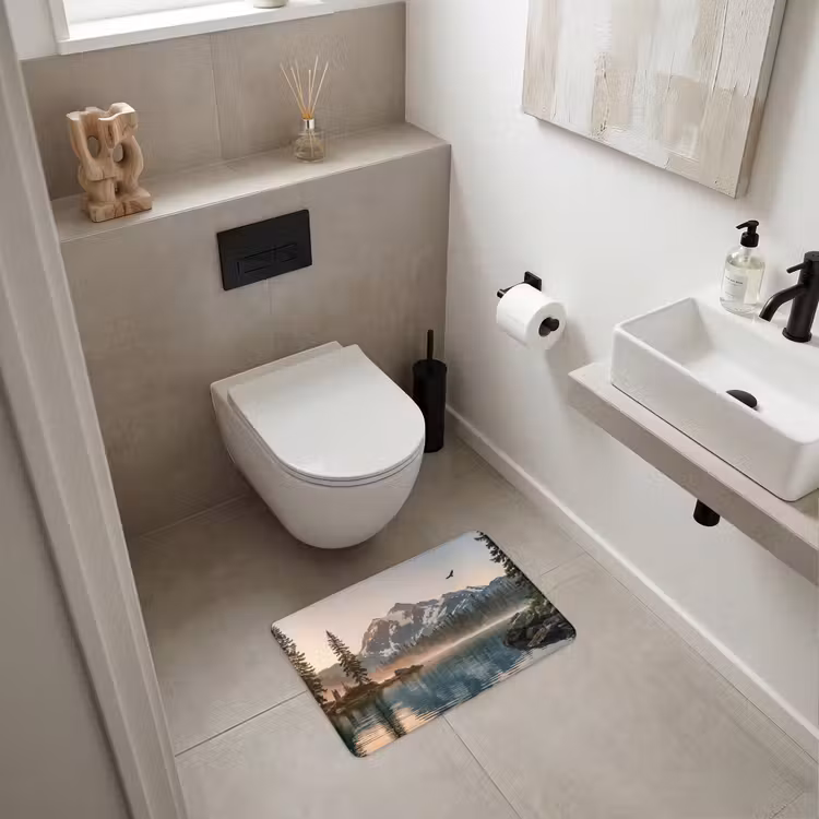 WC Mat - Bergen - Water - Bomen — 6