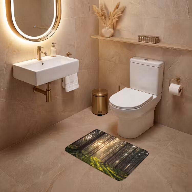 WC Mat - Bos - Gras - Zonlicht — 4
