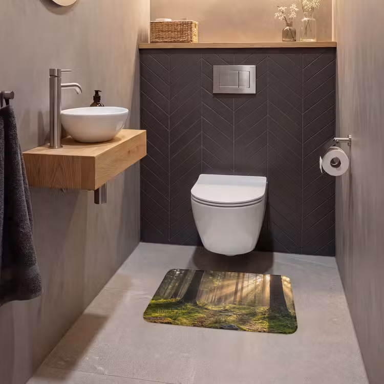 WC Mat - Bos - Zonlicht - Gras — 2