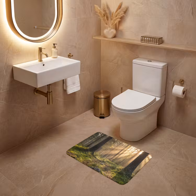 WC Mat - Bos - Zonlicht - Gras — 4