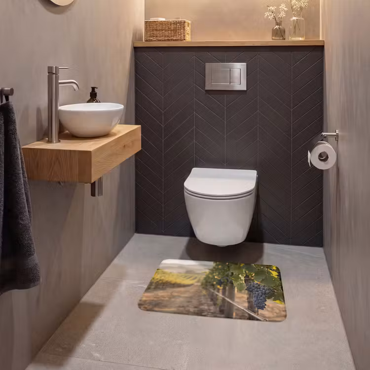 WC Mat - Druiven - Wijngaard - Zonlicht — 2