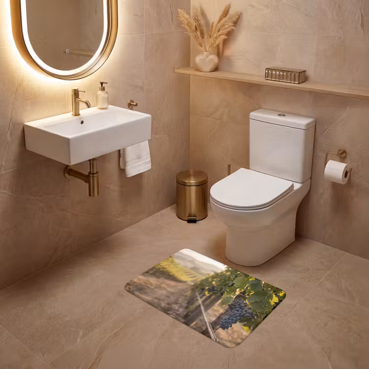 WC Mat - Druiven - Wijngaard - Zonlicht — 4