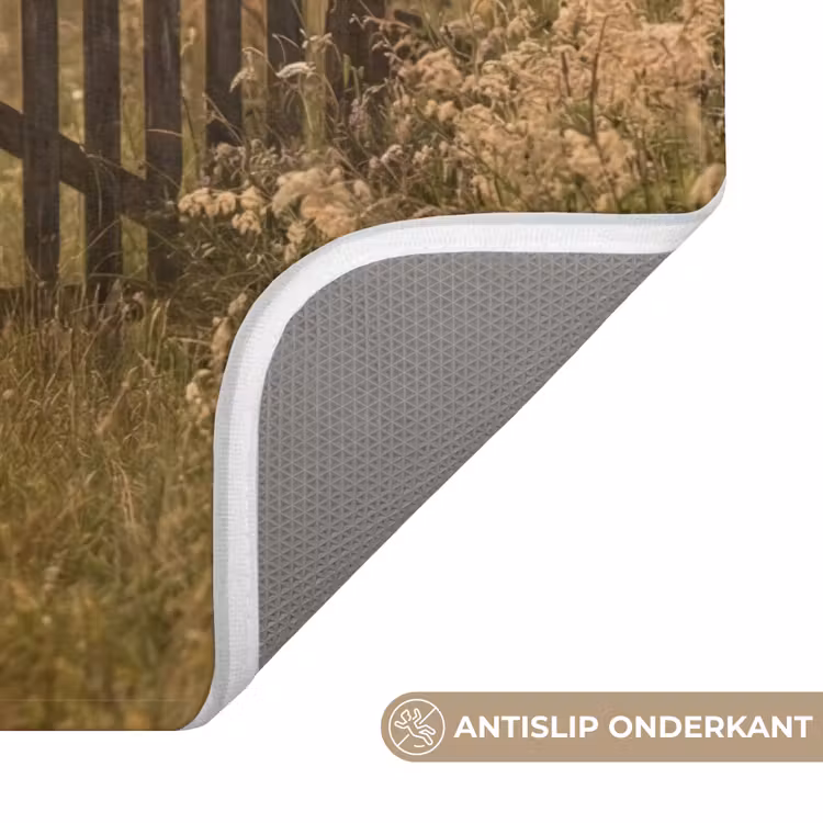 WC Mat - Hek - Natuur - Mist - Veld — 3