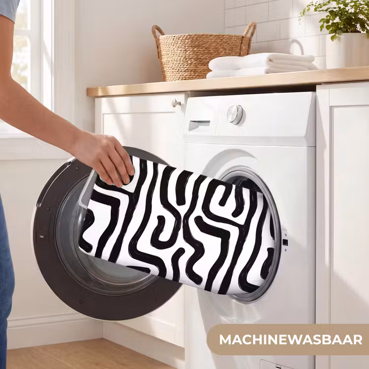 WC Mat - Modern - Lijnen - Zwart — 5