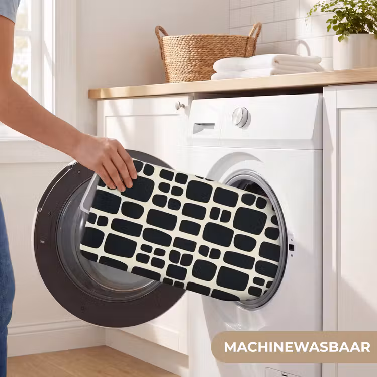 WC Mat - Modern - Organisch - Zwart — 5