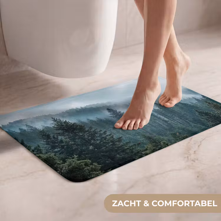 WC Mat - Naaldwoud - Bergen - Mist — 7
