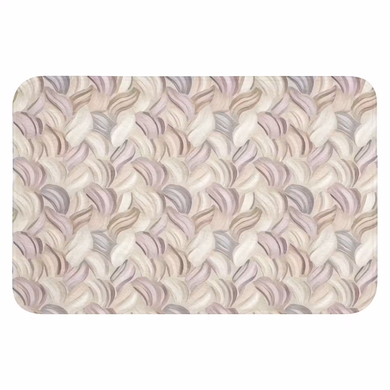 WC Mat - Abstract - Golvend - Pastel — 1