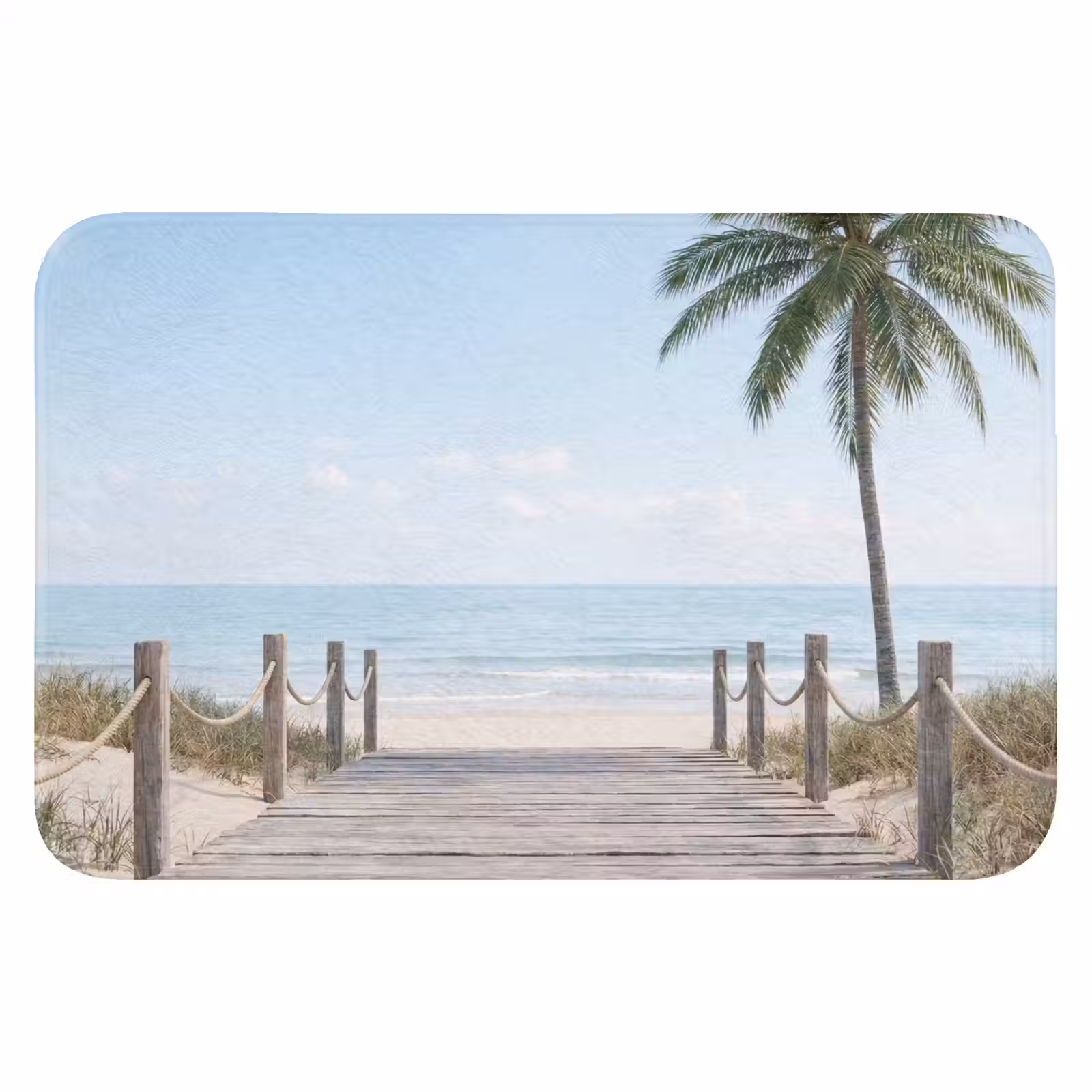 WC Mat - Palmbomen - Pad - Horizon — 1