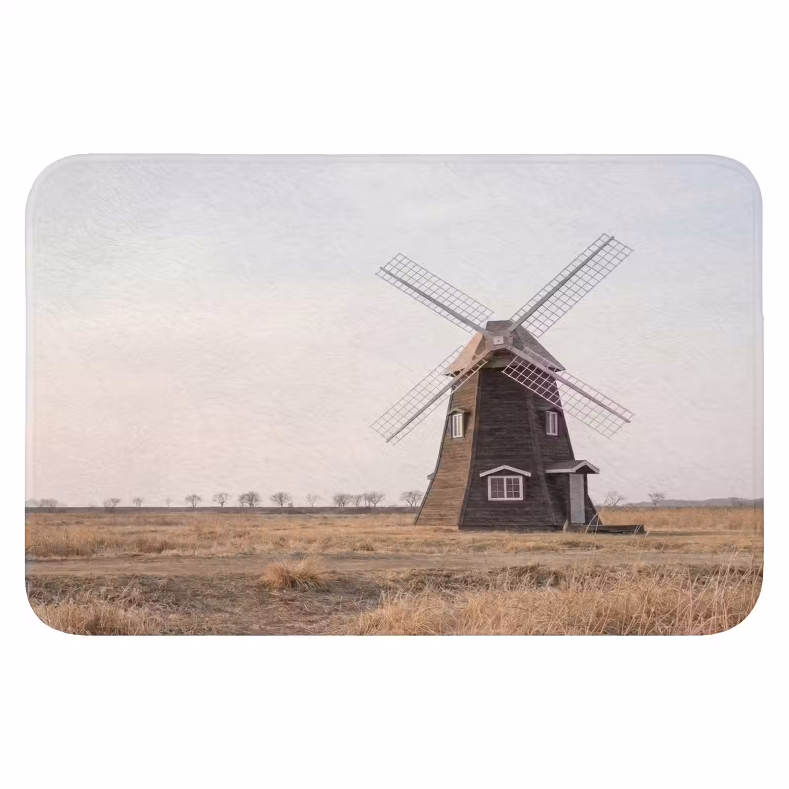 WC Mat - Windmolens - Landschap - Veld — 1