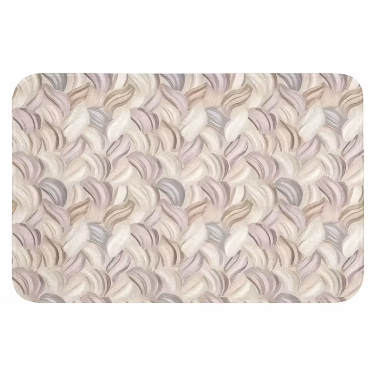 WC Mat - Abstract - Golvend - Pastel — 1
