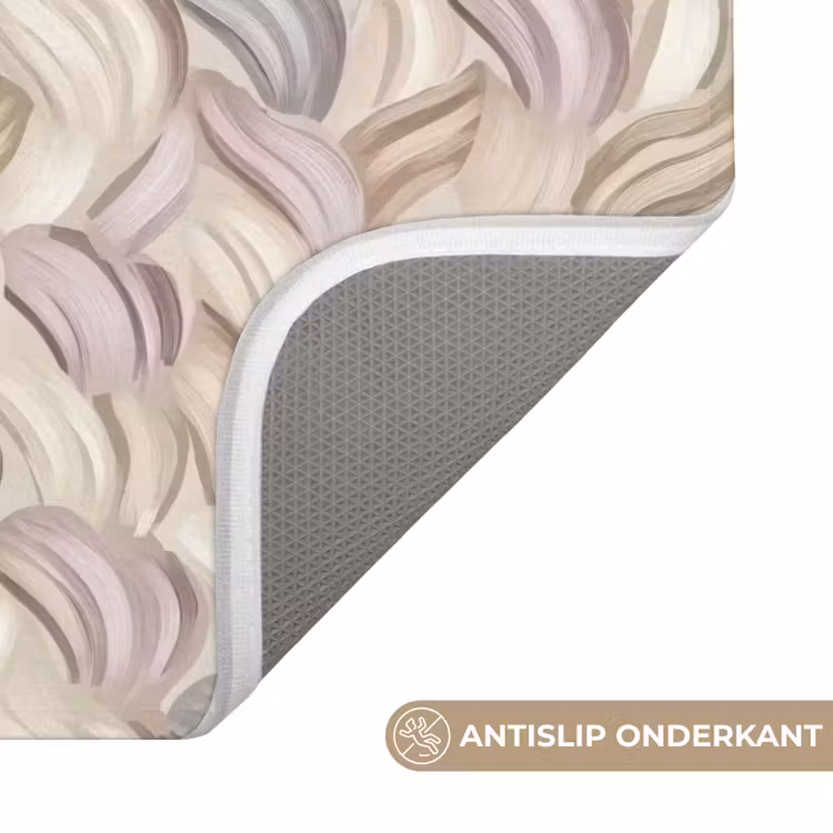 WC Mat - Abstract - Golvend - Pastel — 3