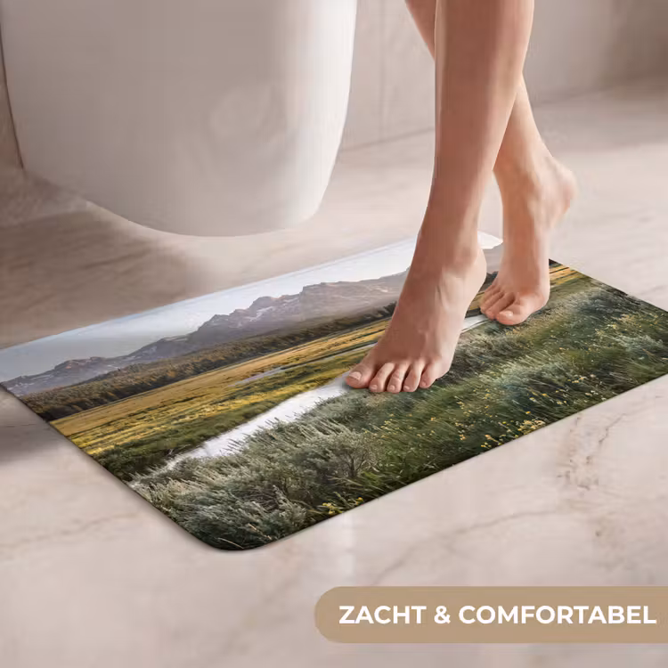 WC Mat - Berglandschap - Rivier - Bos — 7